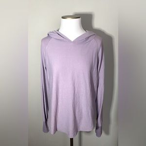 Philosophy lightweight lilac hoodie